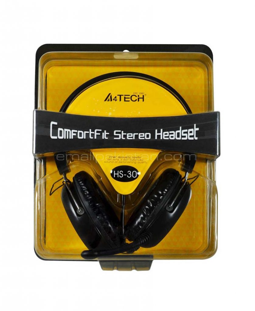 A4TECH HS-30 STEREO HEADPHONE - AuTech Repairs Karachi
