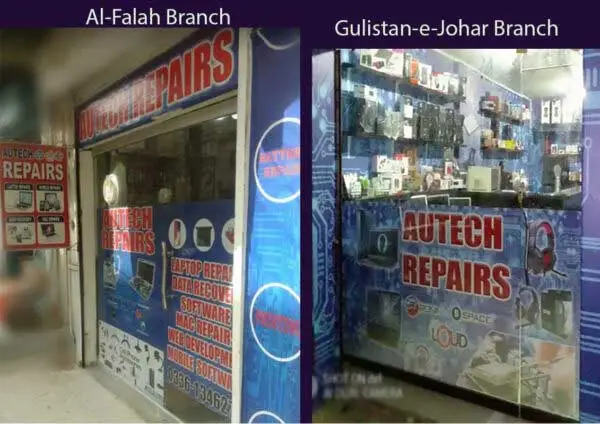 Autech Repairs Karachi Alfalah and Gulistan-e-Johar Branch